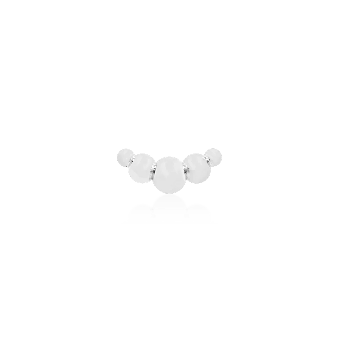 Croissant – 14K Gold Threadless End
