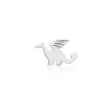 Gold Dragon – 14K Gold Threadless End