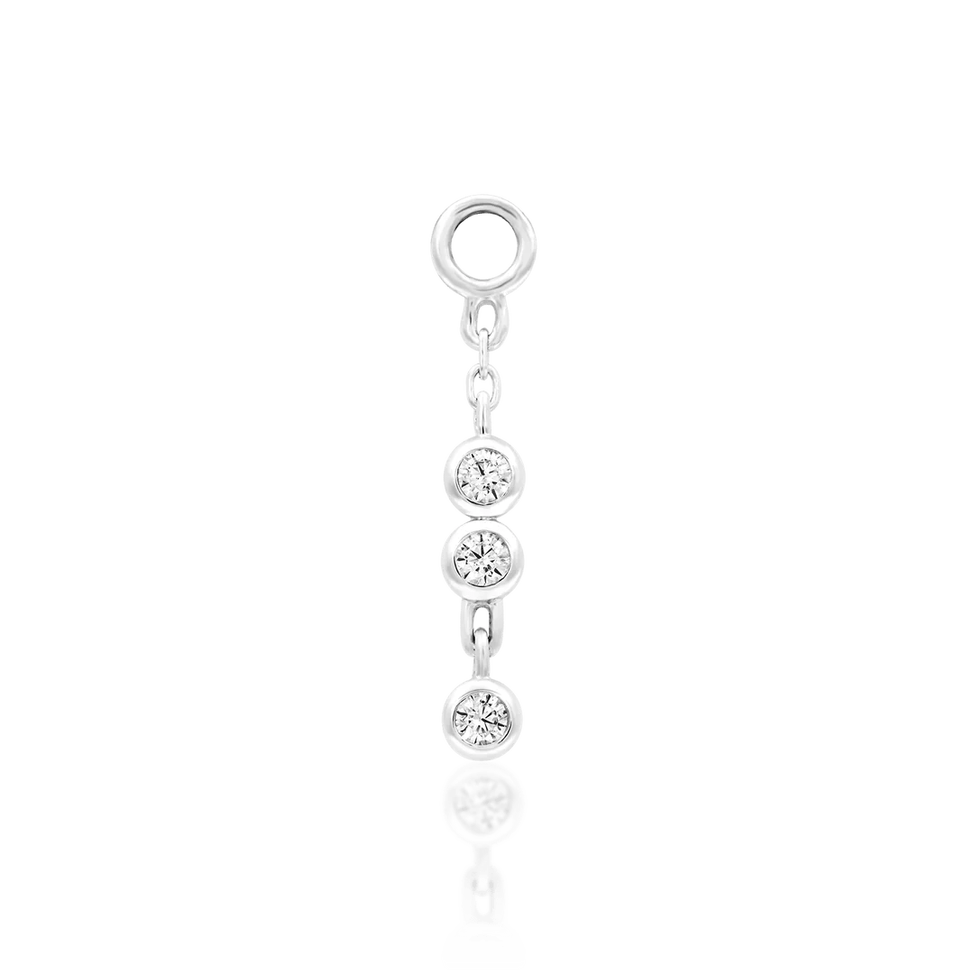 Odette Chains – 14K Gold & CZ Threadless End