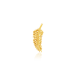 Feather Quill – 14K Gold Threadless End