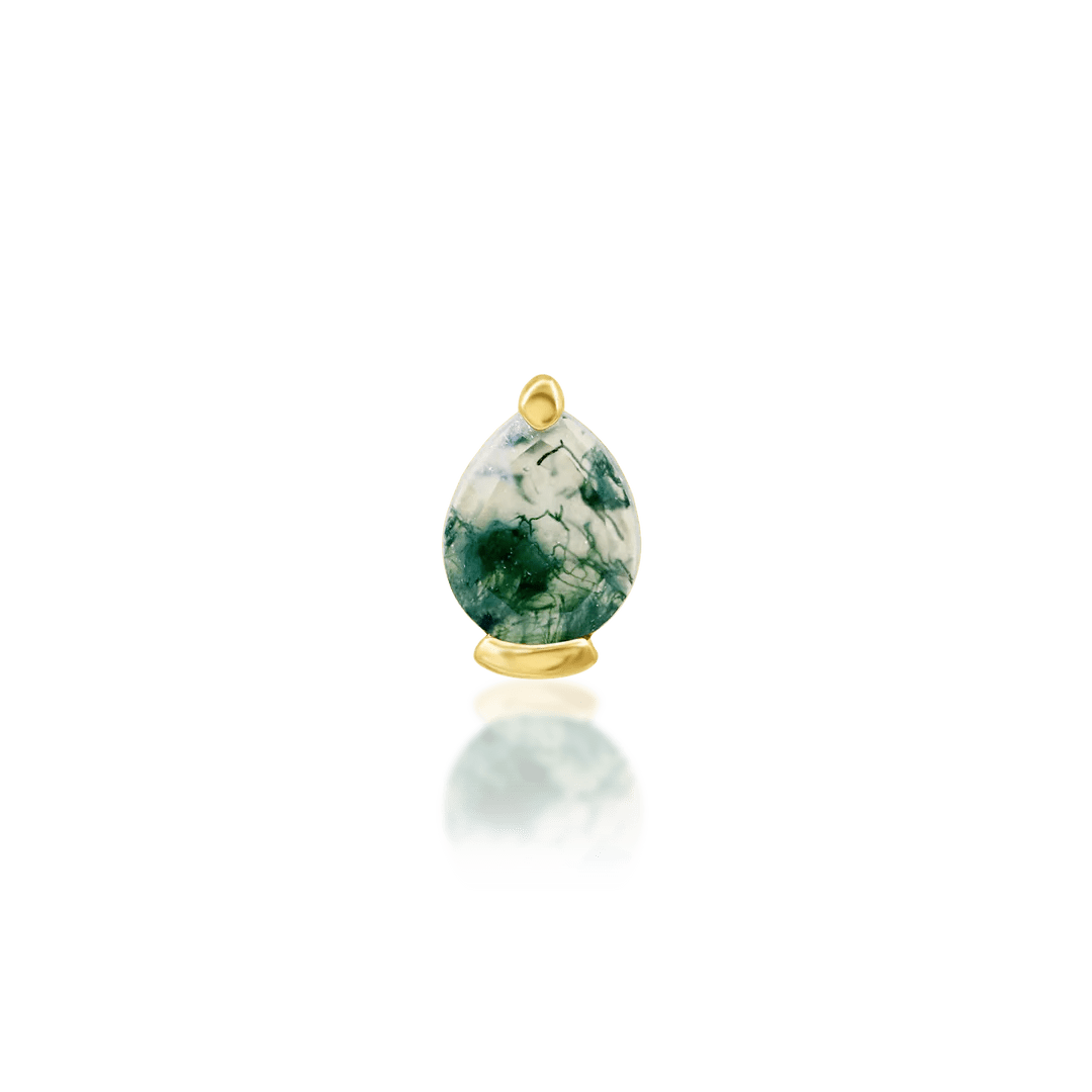 Unna II Threadless - 14K Gold