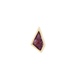 Transcend – Amethyst – 14K Gold Threadless End - piercing - zone.com